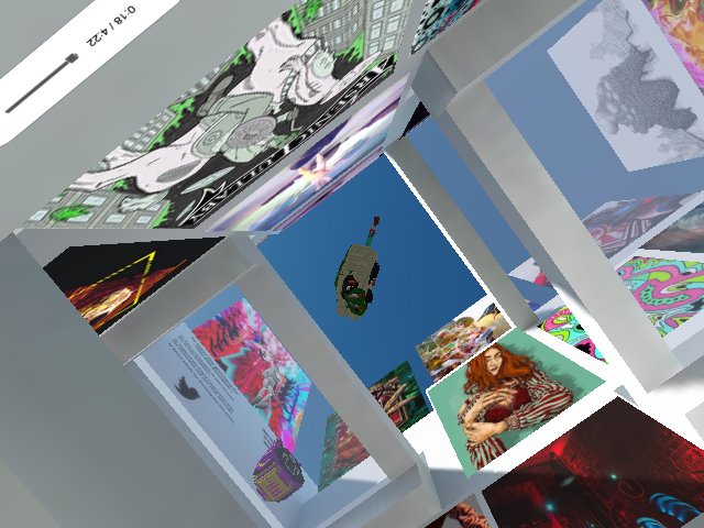 Party at NFT Showroom! Stop by and check out a jam packed gallery full of awesome art!