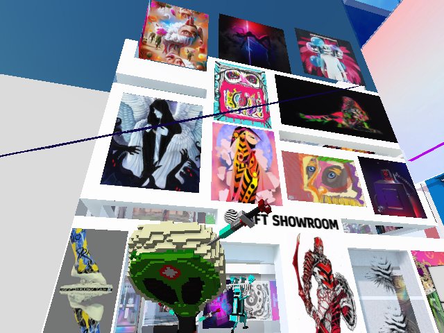 dope art at the nftshowroom