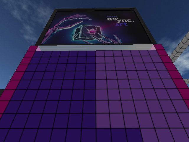 Nice! A view of a billboard outside of my Billboard Headquarters! Got a good chuckle out of this. Gonna have to build higher. hahaha