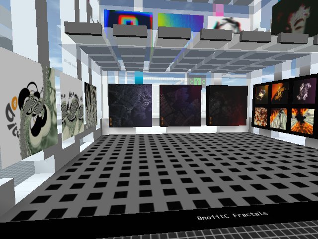 Bitcoin Fractal Artworks Exhibition at MoCA