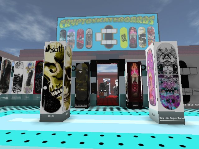 Ah the skateshop awaits ...