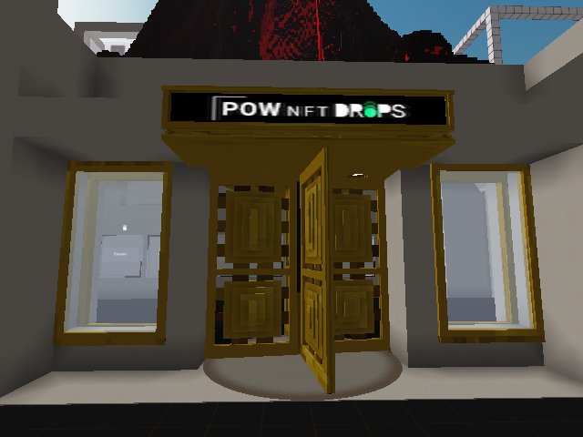 The revolving door symbolises the role of DROPS as a benevolent intermediary