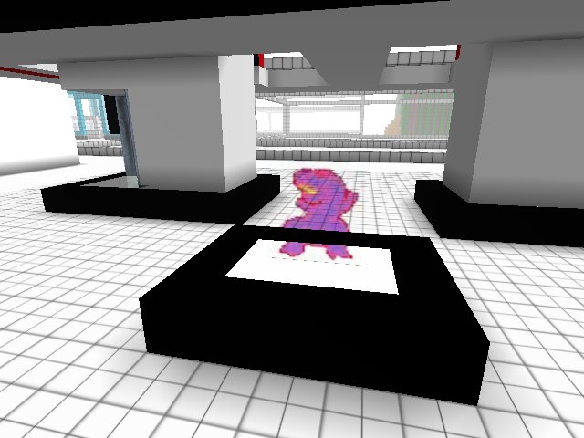 dancing holograph this is neat