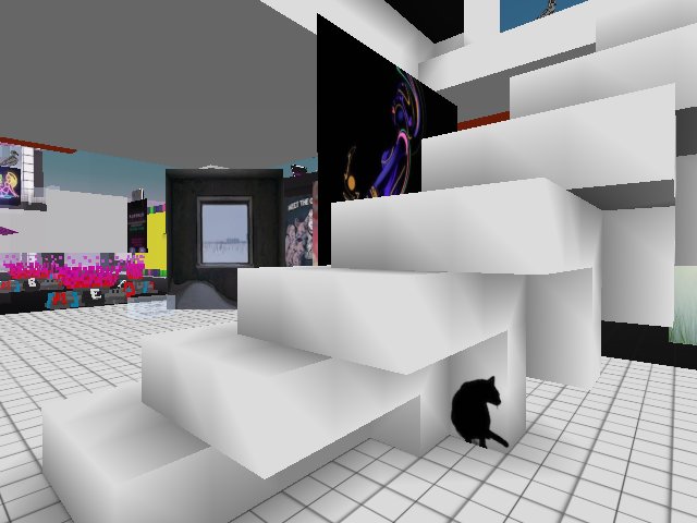 #MakersPlaceThankYou gallery.. found a black cat.. 😸