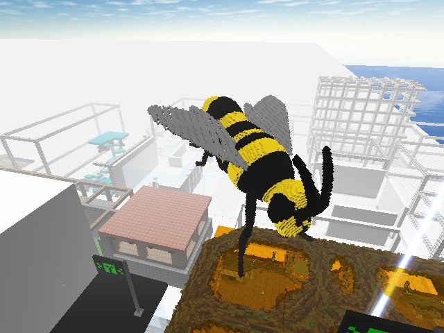 Gigantic animated wings. Wow.