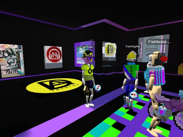 everybody having some nice brew at the NxM party