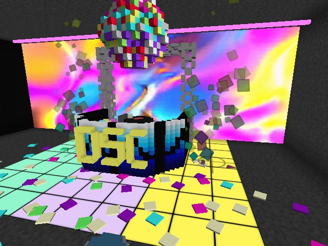 play alone in DSC before party open. ;)