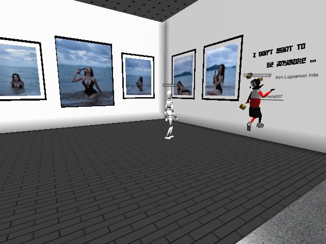 This is her first exhibition.