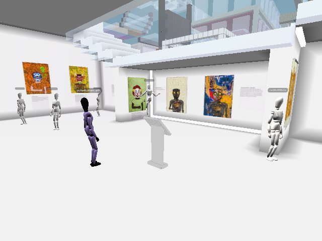Hashmask museum opening.