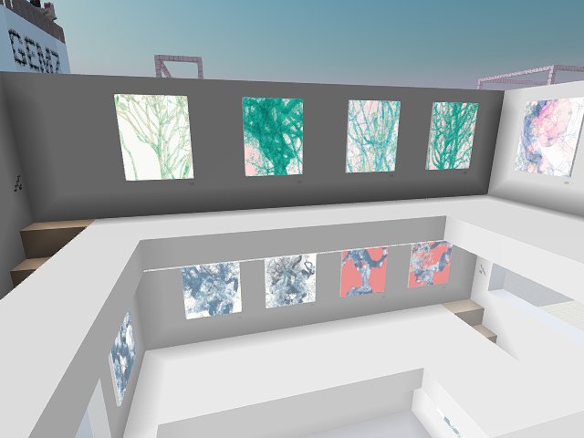 The first hybrid exhibition ever.... Must see!