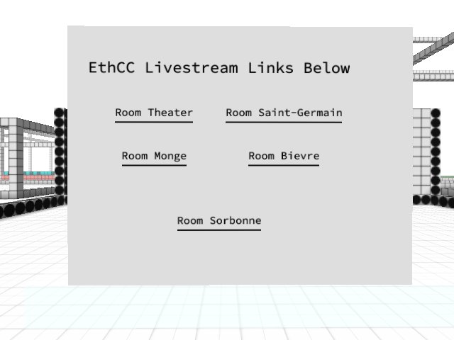 EthCC Livestream Links up!
