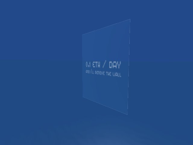 Under the sea 0.1 eth/day wall