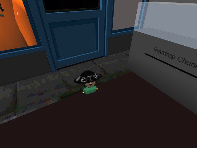 each time I spawn some ghost follow me, and many textures of the parcel appear out of centre with the world