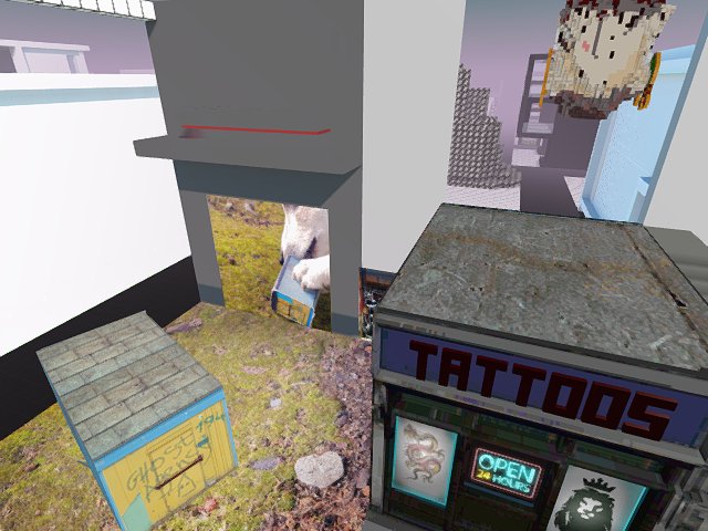 Dogs in Cryptovoxels