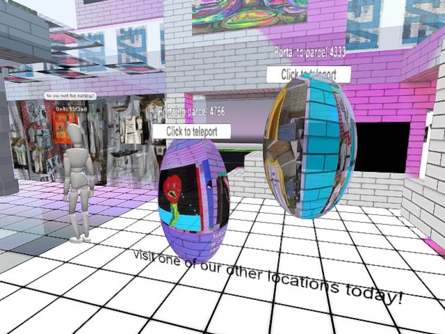 finally got some portals connecting locations :)