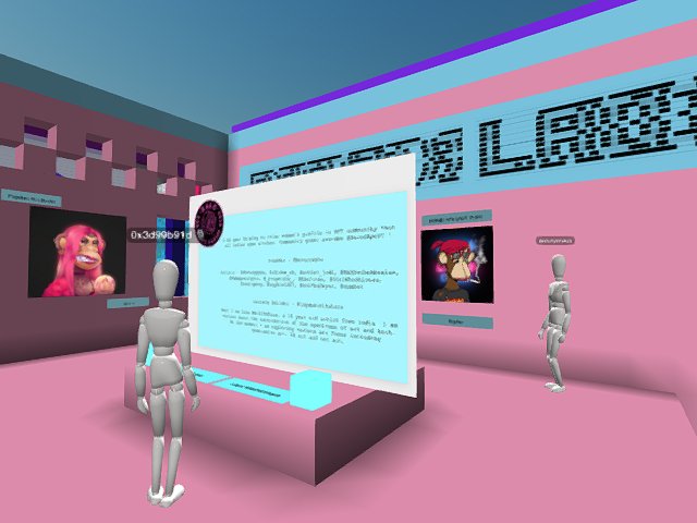 A womp from ARTJEDI's EXHIBITION SPACE