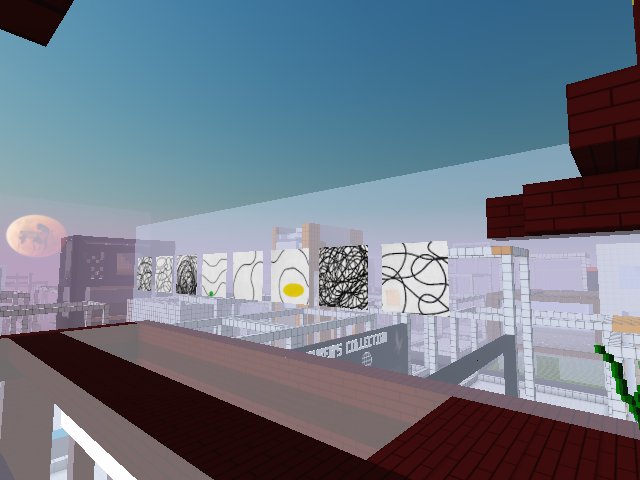 Continuum by Phen - currently on view at the rooftop gallery at Foodmasku University Library Annex.