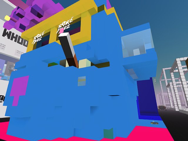 work in progress: explorable head, Broke Boyz Maze - bigger version