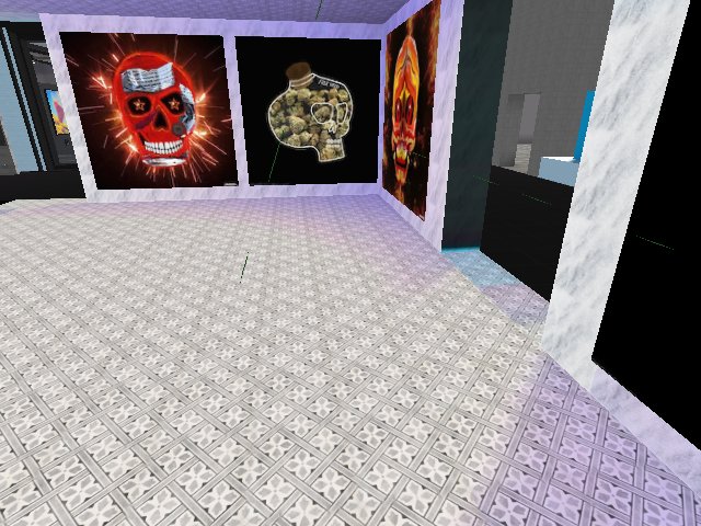 Hey Guys! Pop on a Skull and come VIBE with me in CryptoVoxels:)