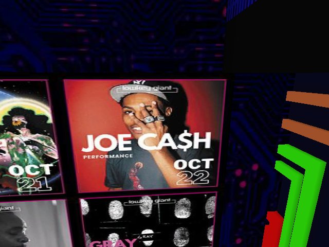 JOE CASH ON THE MAIN STAGE