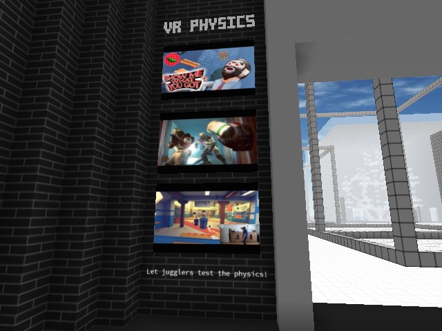 Let jugglers test the (VR) physics!