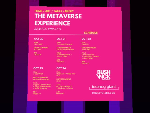THE SCHEDULE