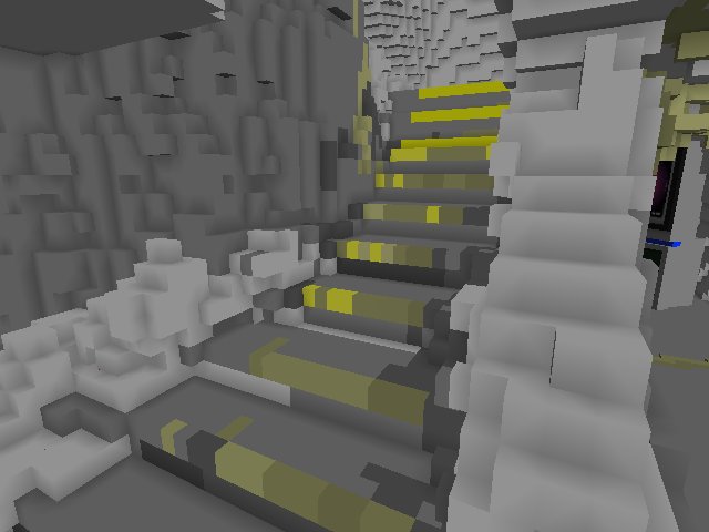 Venture upstairs you can get in the magma, i said magma stop snickering