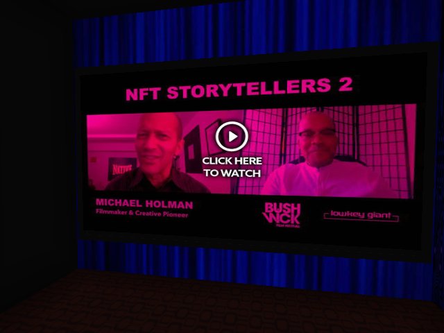 NFT STORYTELLERS WITH THE LEGENDARY MICHAEL HOLMAN!