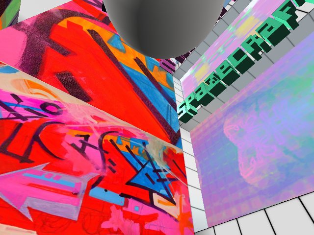 Spazecraft is get busy in the hive with this his exhibition.