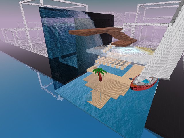 Bought this a couple of hours ago and now it is the Decentricity Ocean Park and Regatta. Going to add a few more things and then we can party!