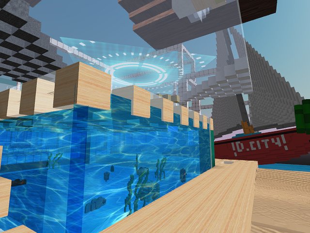 Made an aquarium for the Decentricity ocean park :D