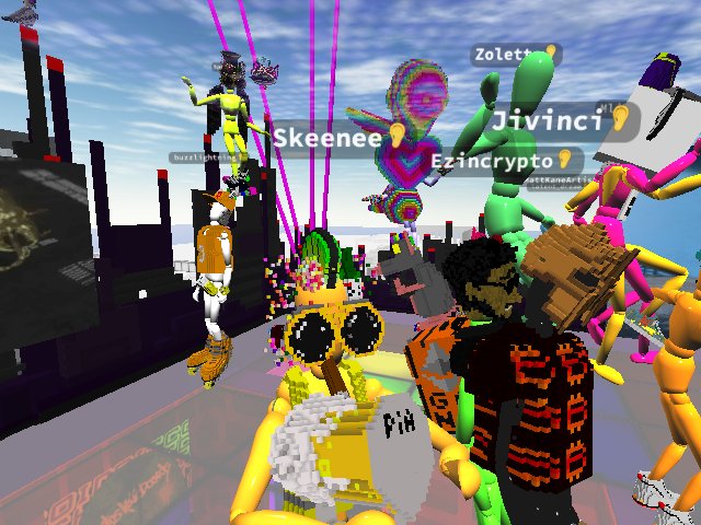 Blasting at the Voxel Hotel ....