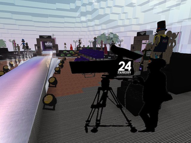 No kidding! The media is setting up to join The MVMF Fashion Show at The Dome!
