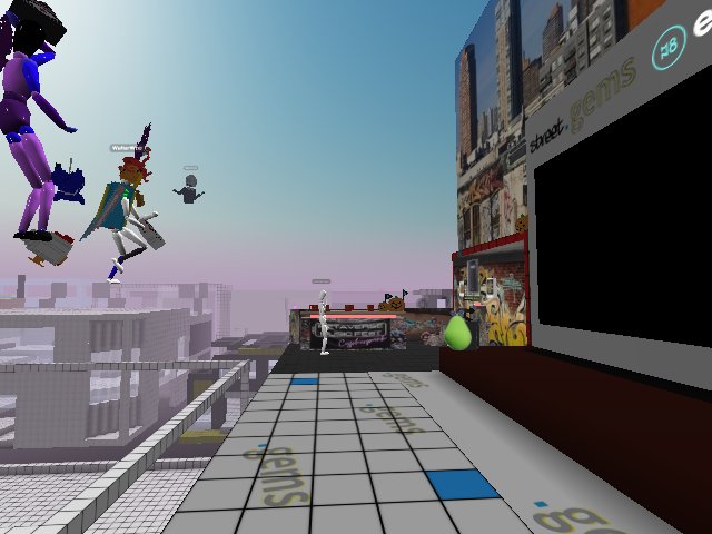 First day in Cryptovoxels!