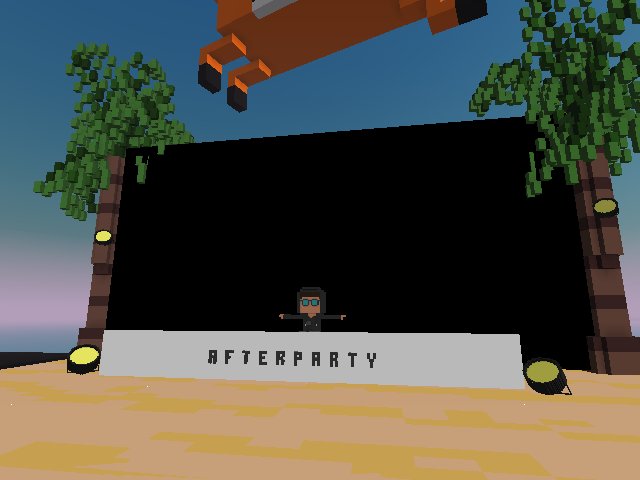 Found a rando afterparty on Nouns Road... #MVMF2021