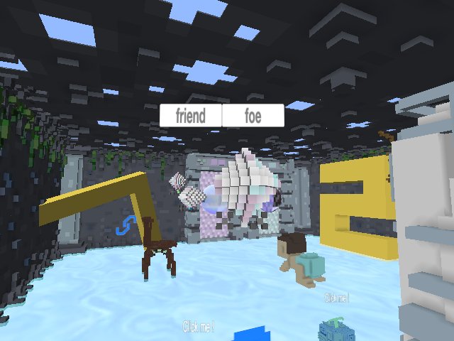 MOST COMPLICATED INTERACTION ever in cryptovoxels I've ever seen