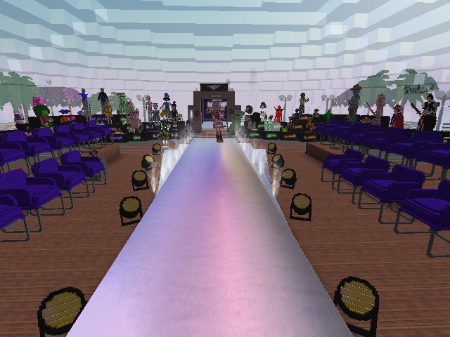 Fashion Show coming up in half an approx hour 8pm EST