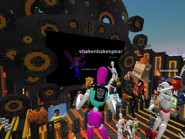 Bad Kid's Alley Halloween Party - shoutout discord dot art - i see you!