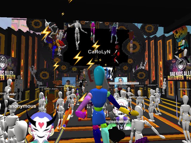 dancing on the bar after my wardrobe change