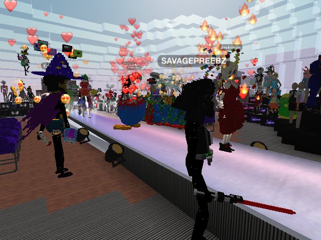 The fashion show was crazyyy!