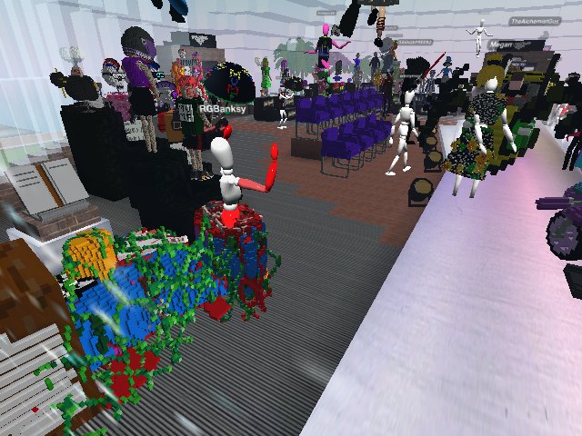 RGBAnksy is wearing his eco statement Parcel 3302