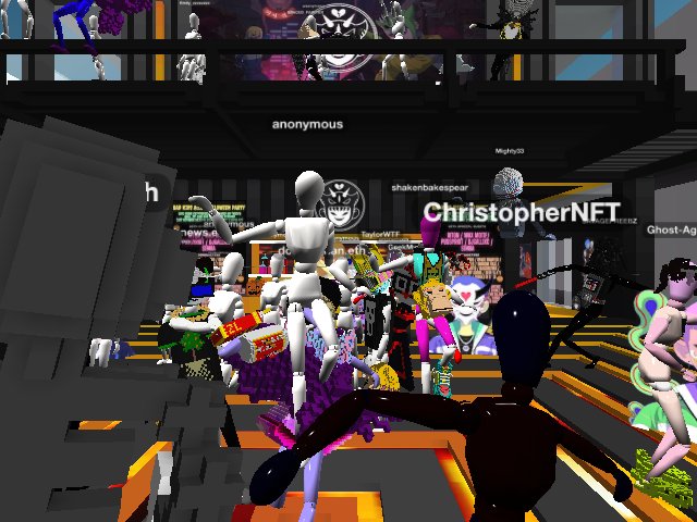 EPIC!!!! GANG GANG GANG GANG Staubwolke
@magall_art
@cryptovoxels
THE RIOT BKA Halloweenkürbis HALLOWEEN PARTY hosted by
@badkidsalley