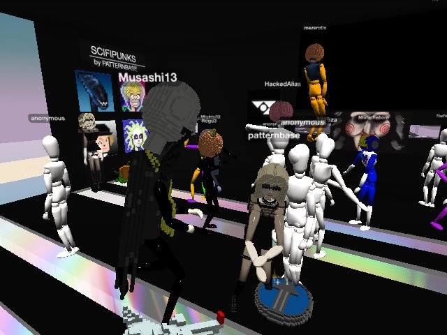 SCIFIPUNKS, PUMPKINHEADS & SPOOKIES LOOSIES getting down at VOX