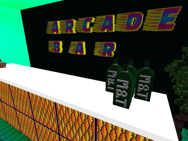 Moëight just arrived at the arcade rooftop bar in the coolest club in town - the 8bit club