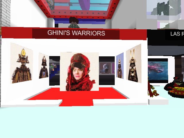 fixing everything to my new exhibition "Ghini's Warriors" at Vibes by the C