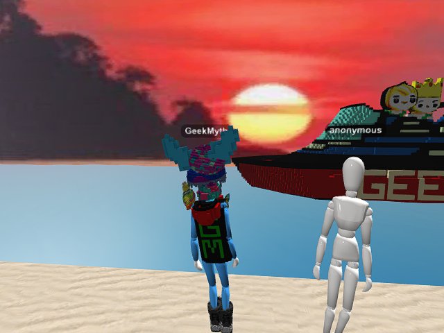 LOOK AT THAT SUNSET