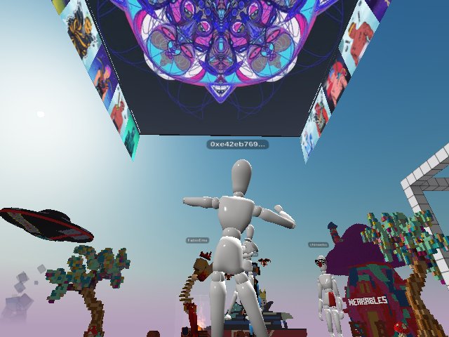 dancing ufo