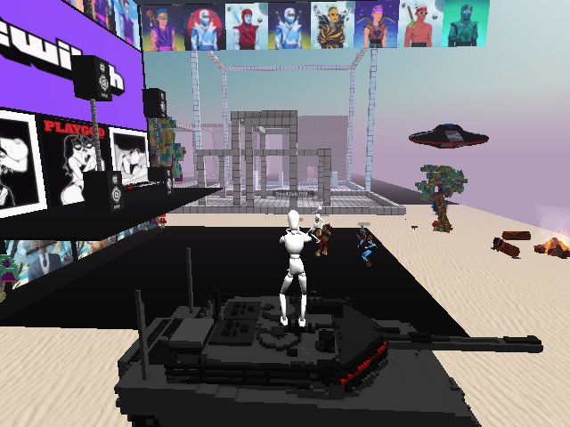 dancing on tank