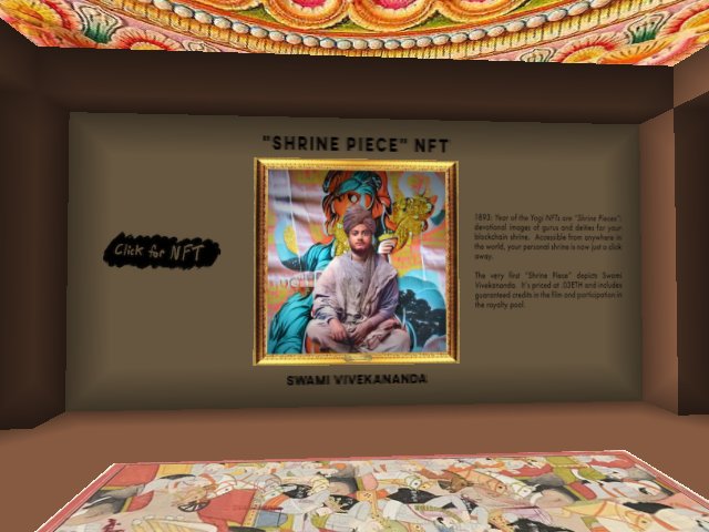 Shrine Piece NFT includes credits in the film!!!