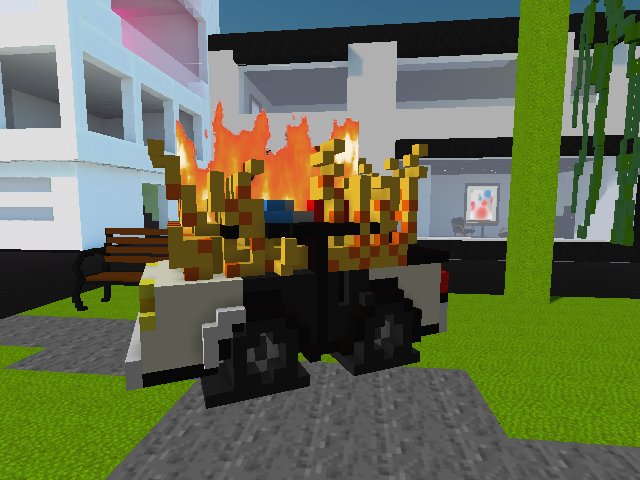 FIRE AT THE PARK! FIRE AT THE PARK!  Someone call the fire department! 🚨🚒